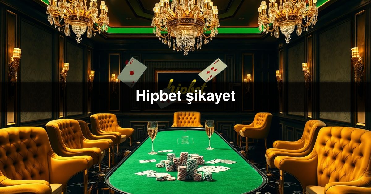 Hipbet şikayet
